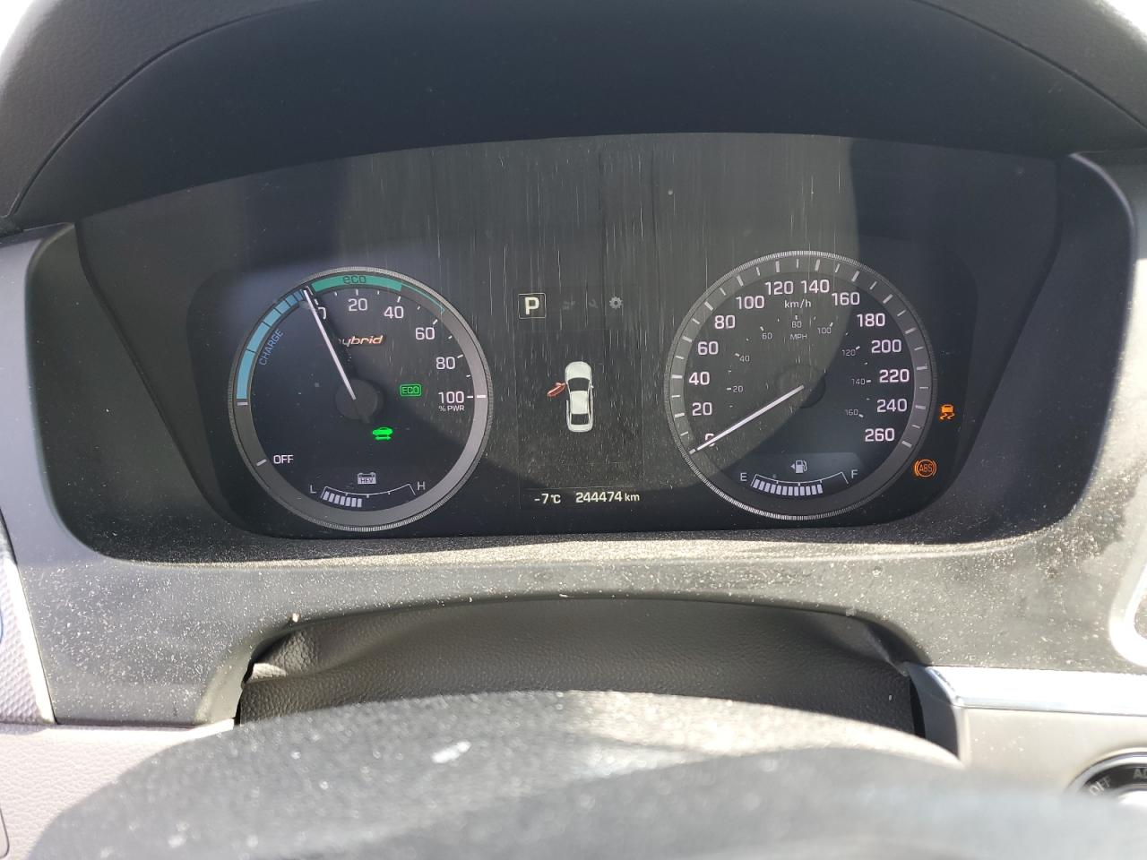 2016 Hyundai Sonata VIN KMHE24L11GA008412 Copart auction photo, mechanical damage thumbnail 9