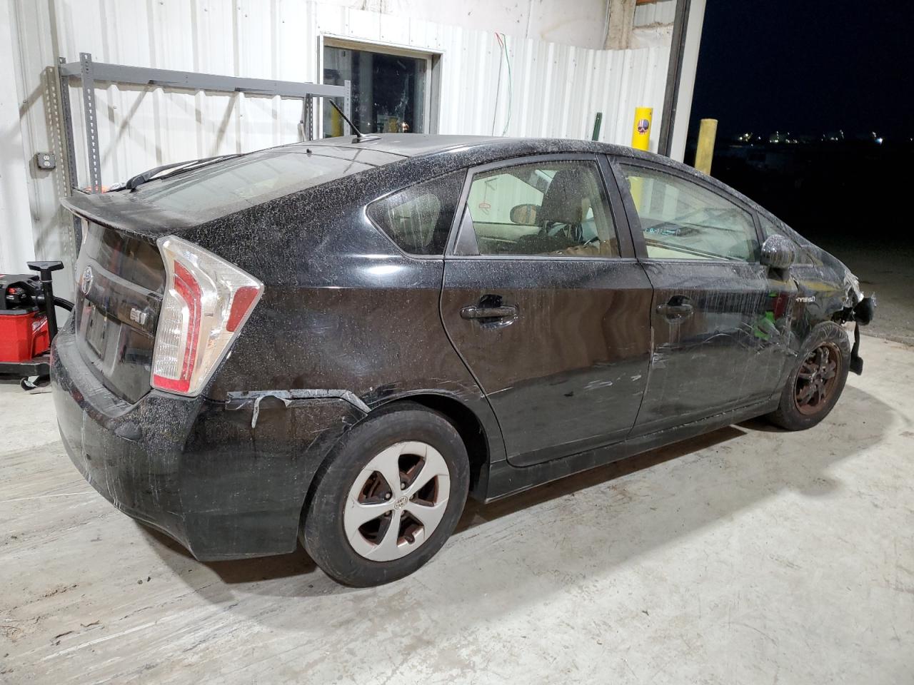 2012 Toyota Prius VIN JTDKN3DU4C5434423 Copart auction photo, all over damage thumbnail 3