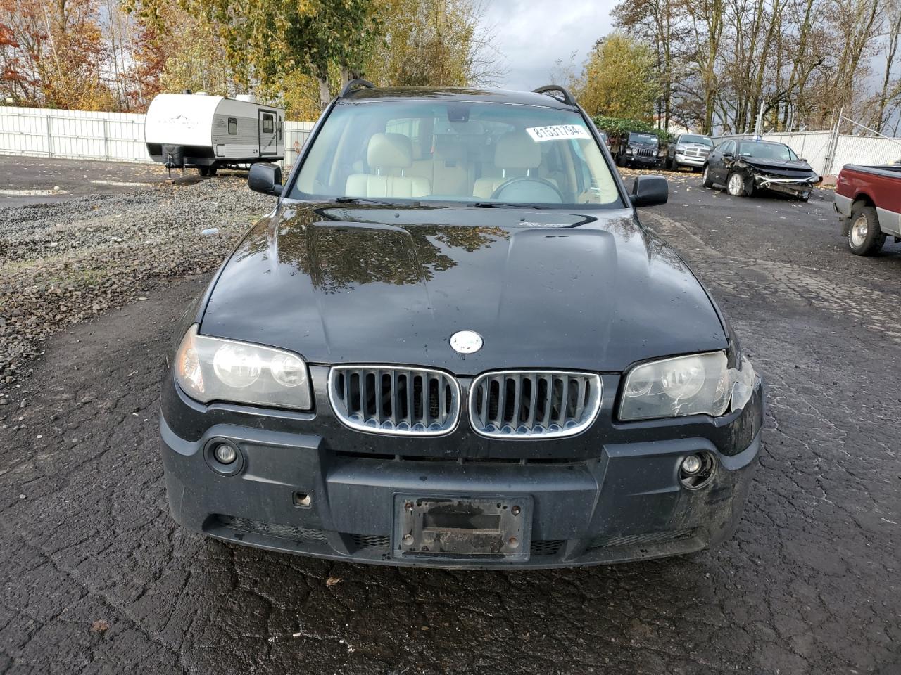 2004 BMW X3 VIN WBXPA93404WA62019 Copart auction photo, rear end / mechanical damage thumbnail 5