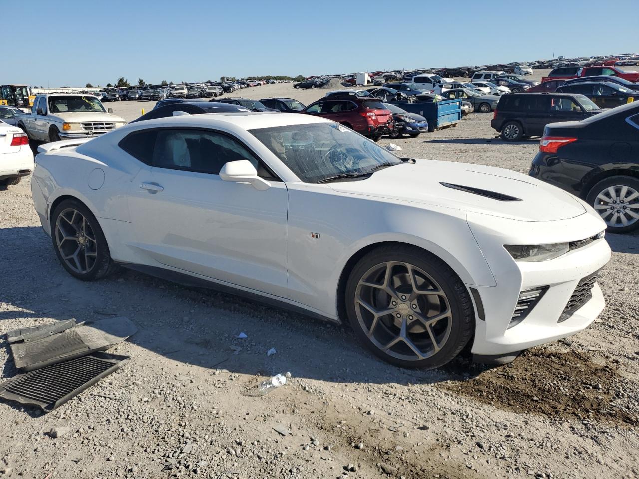 2016 Chevrolet Camaro VIN 1G1FH1R70G0191771 Copart auction photo, side damage thumbnail 4