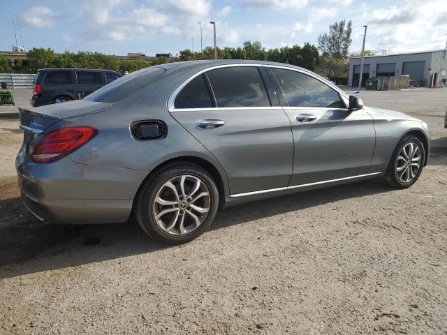 2017 Mercedes-Benz C-klasse VIN 55SWF4KB4HU214841 Copart auction photo, water/flood / mechanical damage thumbnail 3