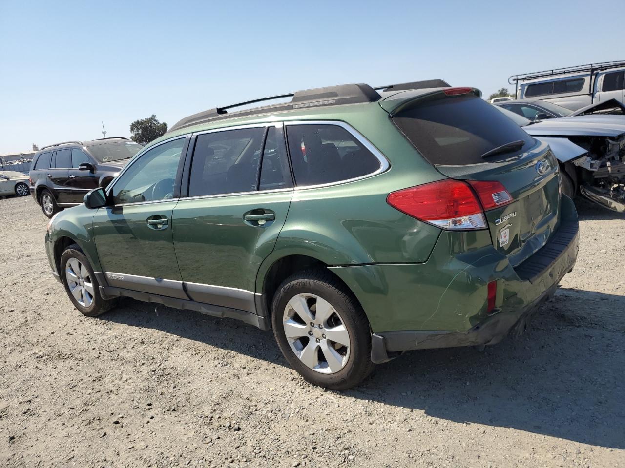 2010 Subaru Outback VIN 4S4BRBFC8A3321064 Copart auction photo, rear end damage thumbnail 2