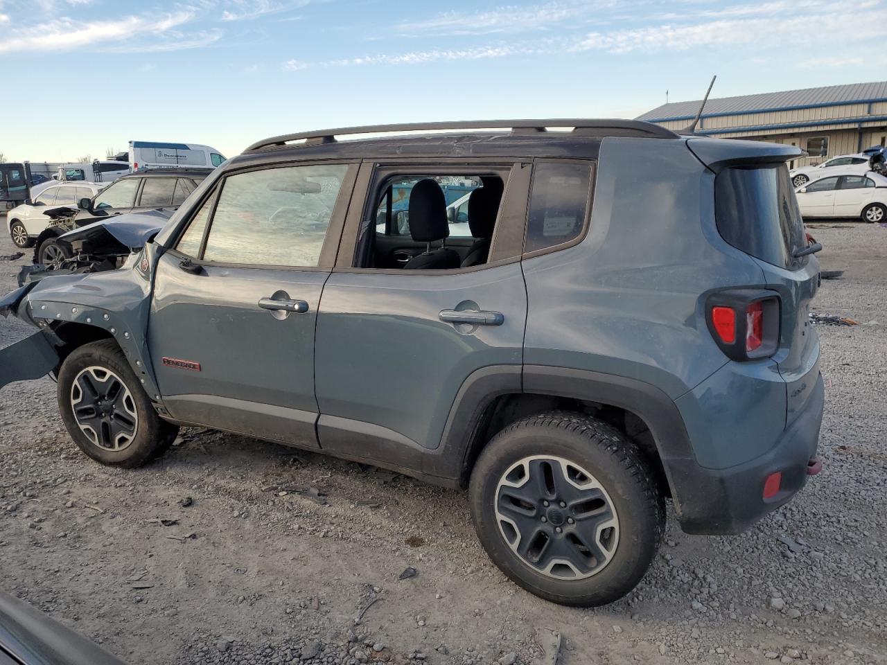 2017 Jeep Renegade VIN ZACCJBCB1HPE82163 Copart auction photo, front end damage thumbnail 2