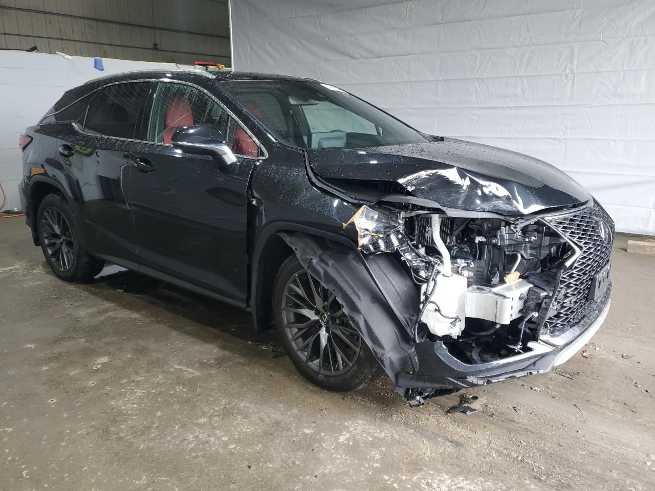 2022 Lexus RX VIN 2T2YZMDA4NC366040 Copart auction photo, front end / minor dent/scratches damage thumbnail 4