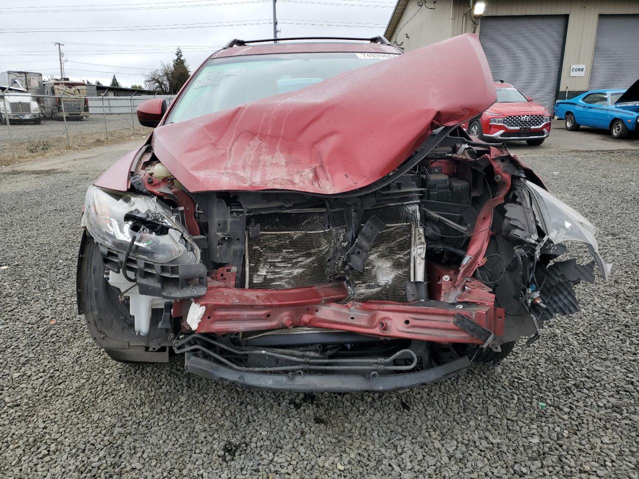 2015 Mazda CX-9 VIN JM3TB2CV1F0456387 Copart auction photo, front end damage thumbnail 5