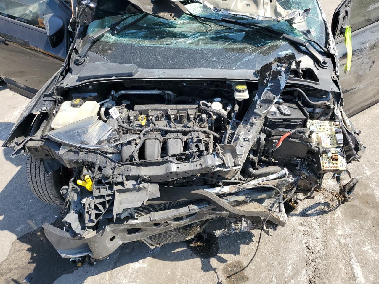 2017 Ford Focus VIN 1FADP3E26HL294271 Copart auction photo, all over damage thumbnail 11