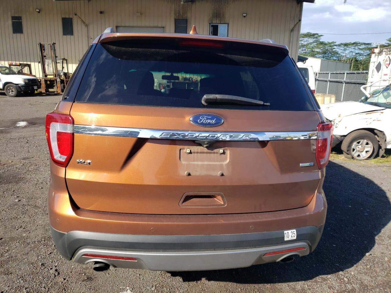 2017 Ford Explorer VIN 1FM5K8DH8HGA62100 Copart auction photo, front end damage thumbnail 6
