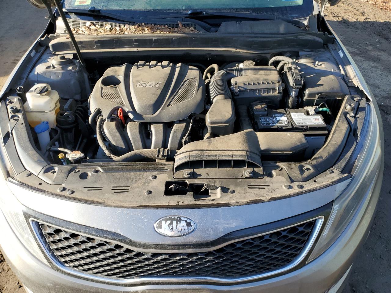 2014 KIA Optima VIN 5XXGM4A71EG292642 Copart auction photo, rear end / minor dent/scratches damage thumbnail 12