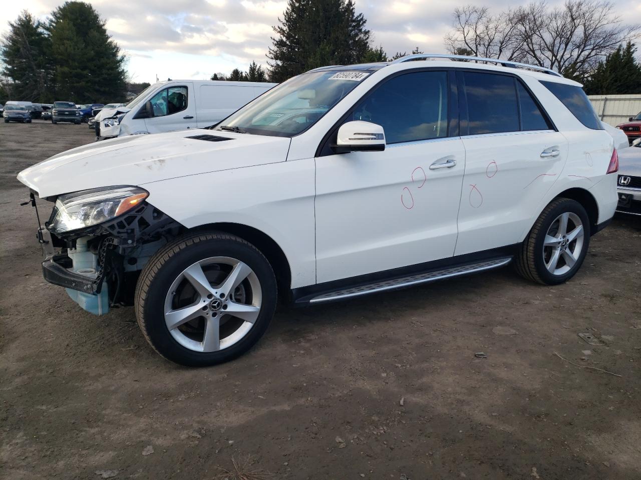 2018 Mercedes-Benz GLE VIN 4JGDA5HB2JB010404