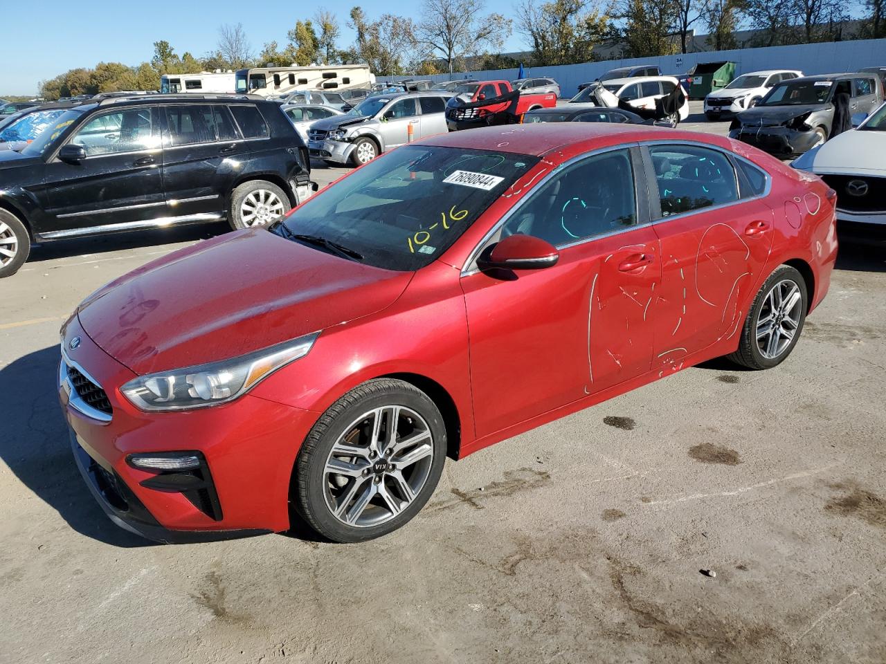 2019 KIA Forte VIN 3KPF54AD2KE027943