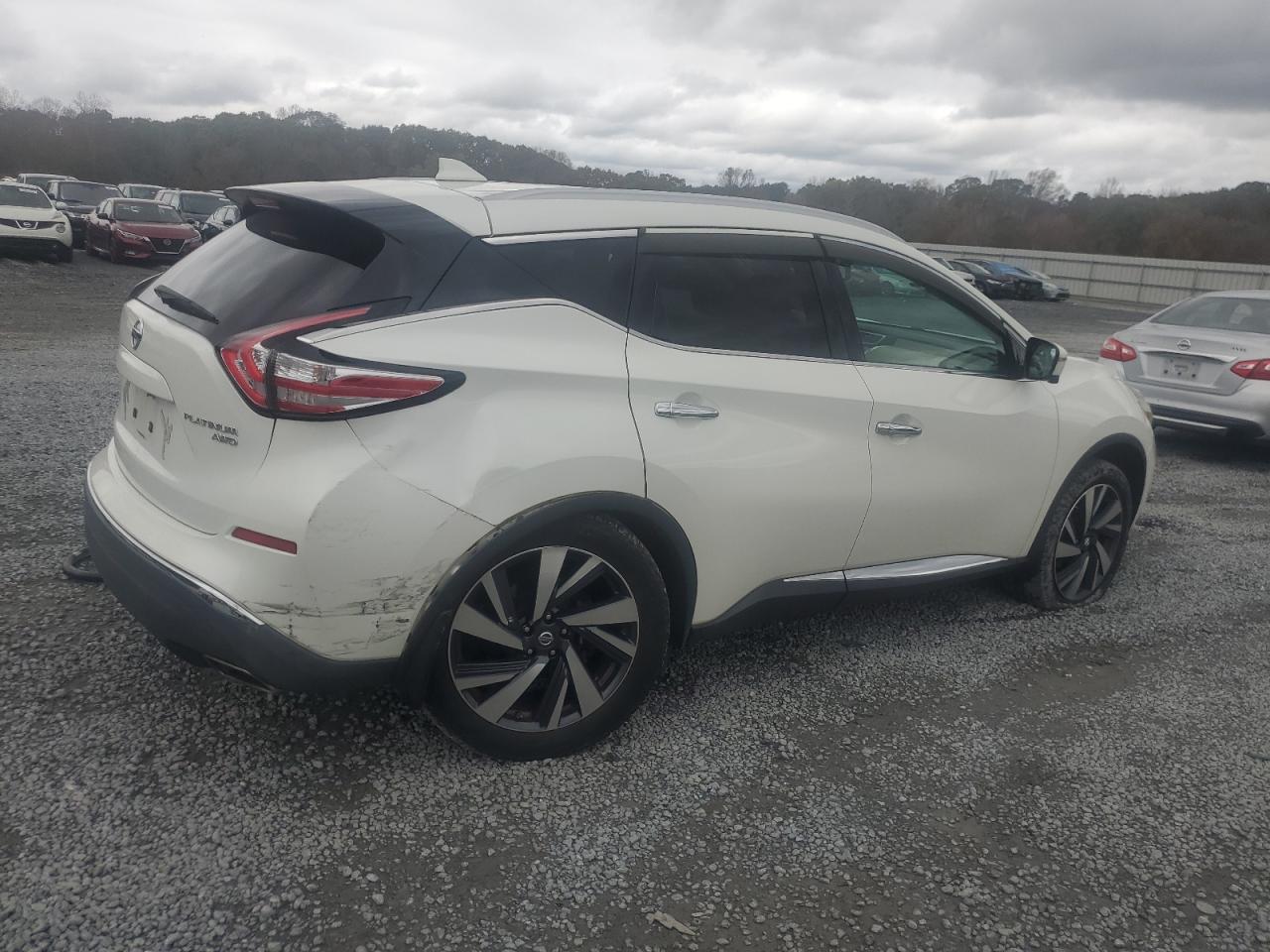 2016 Nissan Murano VIN 5N1AZ2MH4GN170263 Copart auction photo, rear end / minor dent/scratches damage thumbnail 3