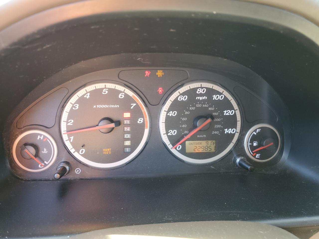 2005 Honda CR-V VIN JHLRD78825C047490 Copart auction photo, minor dent/scratches damage thumbnail 9