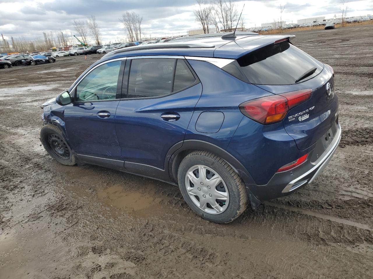 2022 Buick Encore VIN KL4MMGSL2NB101648 Copart auction photo, front end / mechanical damage thumbnail 2