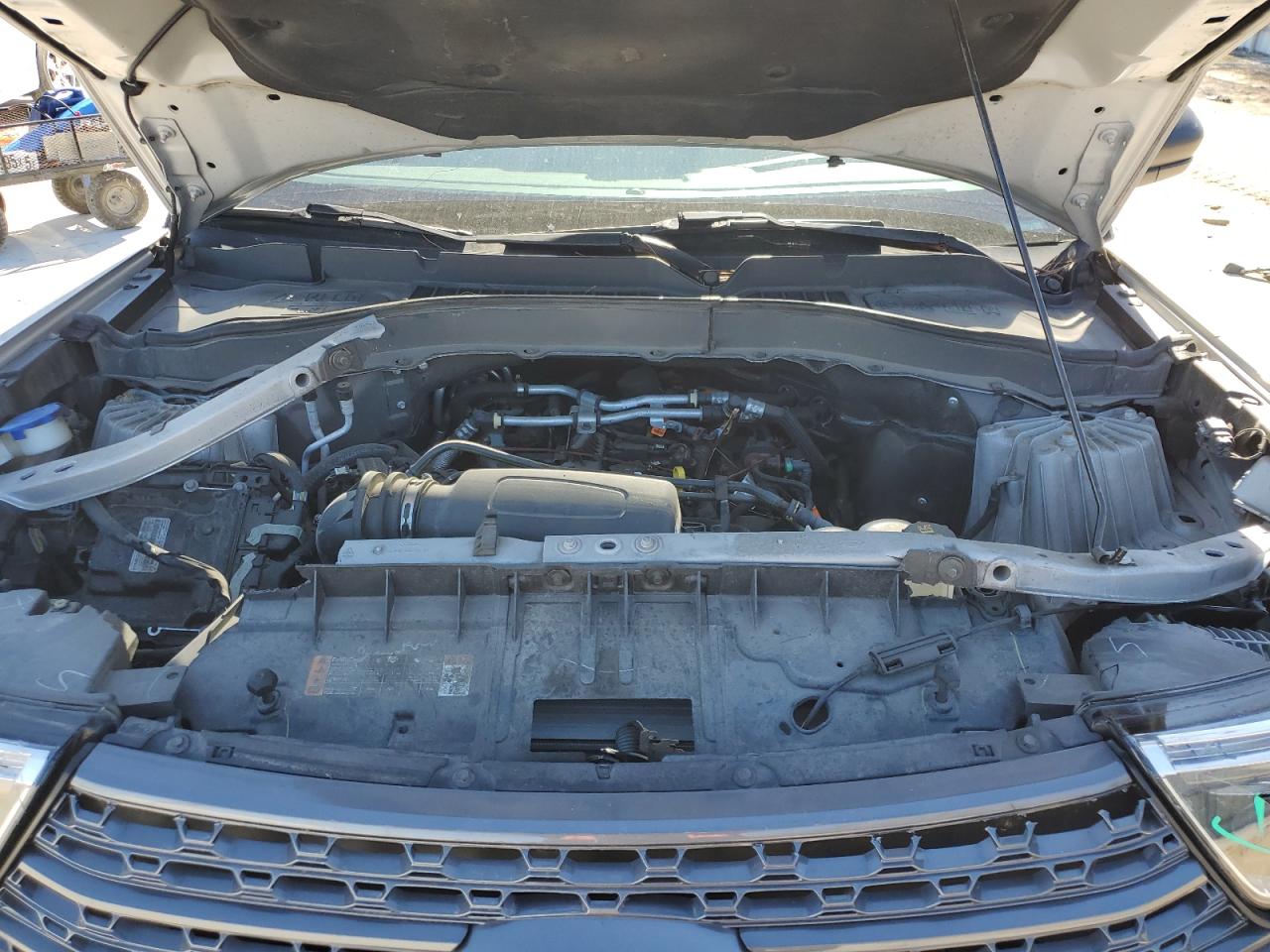 2021 Ford Explorer VIN 1FMSK7DH0MGA81974 Copart auction photo, front end / rear end damage thumbnail 13