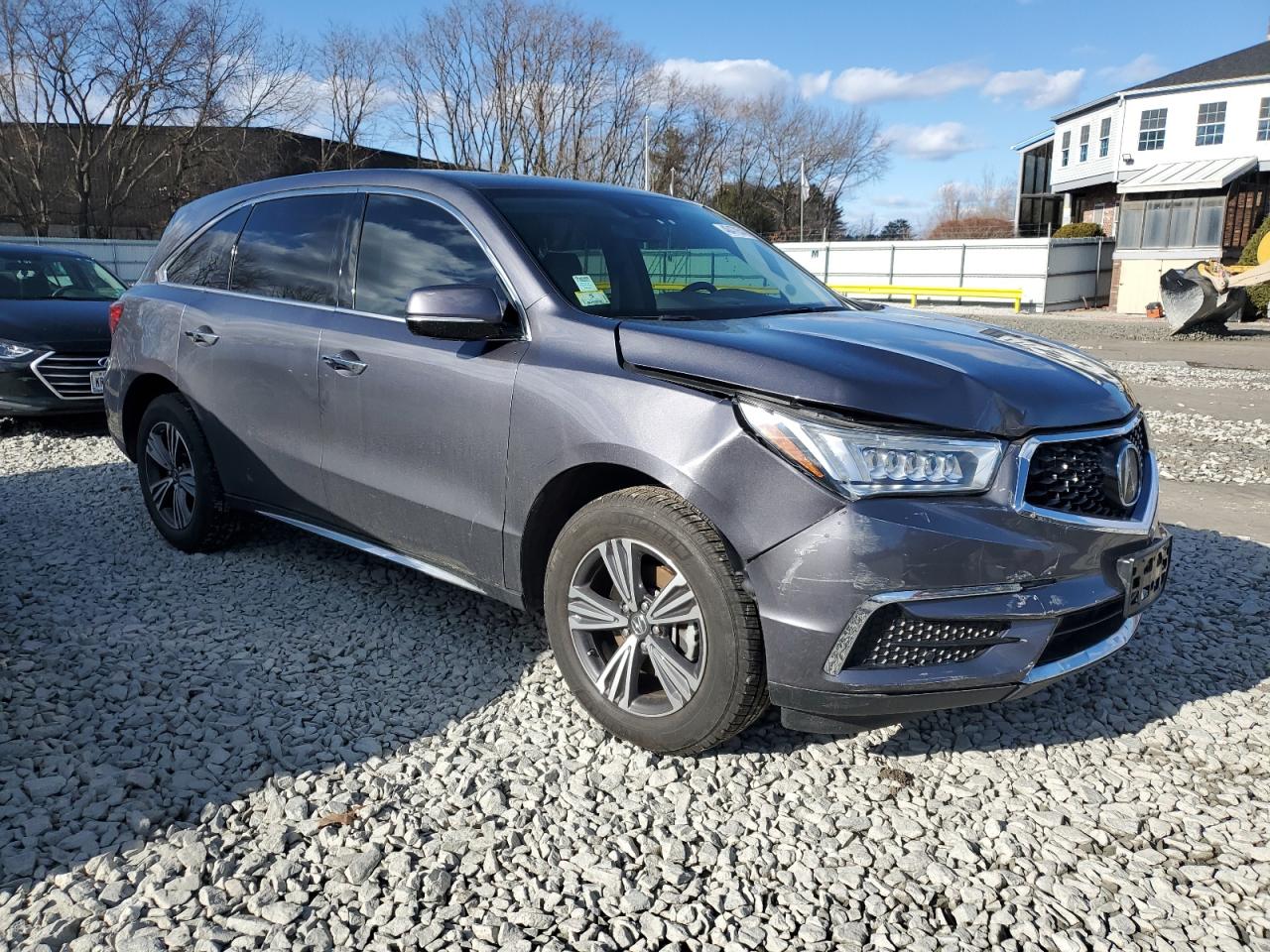 2018 Acura MDX VIN 5J8YD4H3XJL017600 Copart auction photo, front end damage thumbnail 4