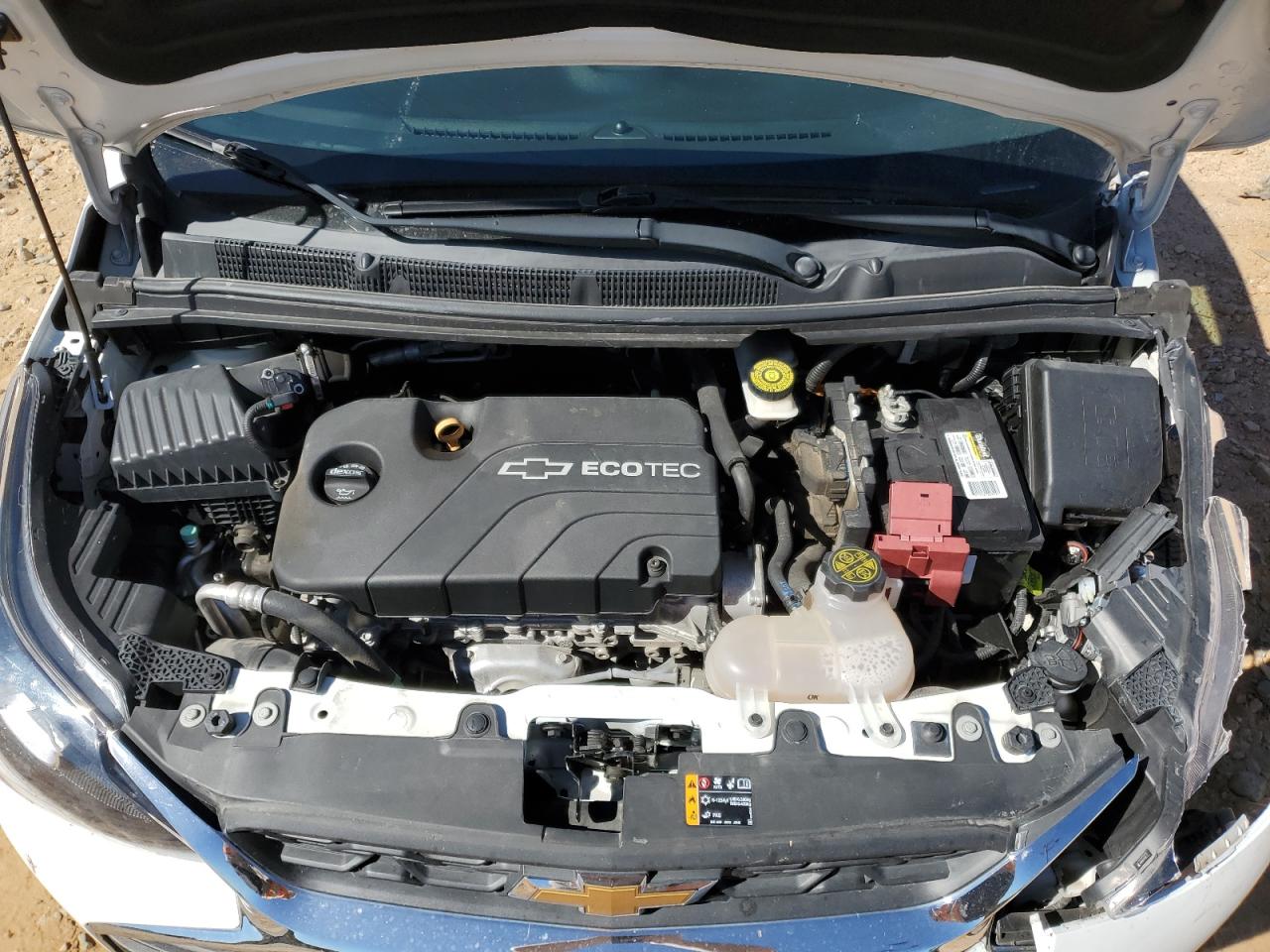 2021 Chevrolet Spark VIN KL8CD6SA9MC746227 Copart auction photo, front end / side damage thumbnail 12