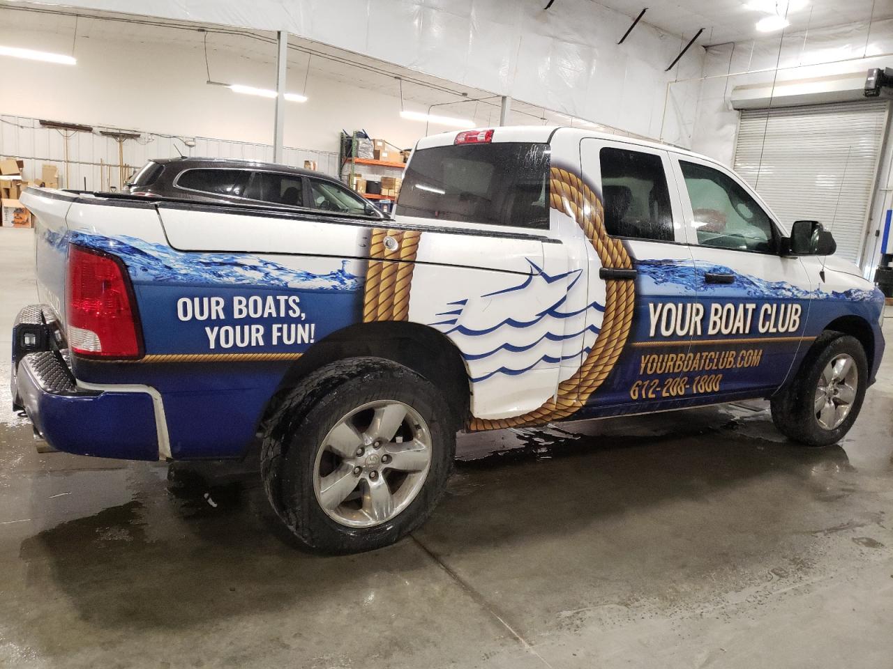 2019 RAM 1500 VIN 1C6RR7FT7KS661062 Copart auction photo, front end / rear end damage thumbnail 3