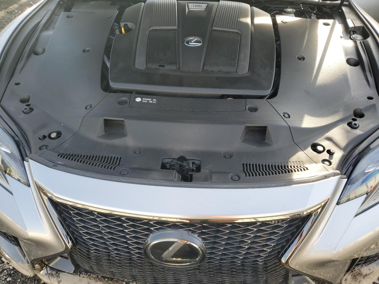 2018 Lexus LS VIN JTHC51FF8J5001660 Copart auction photo, rear end / undercarriage damage thumbnail 11