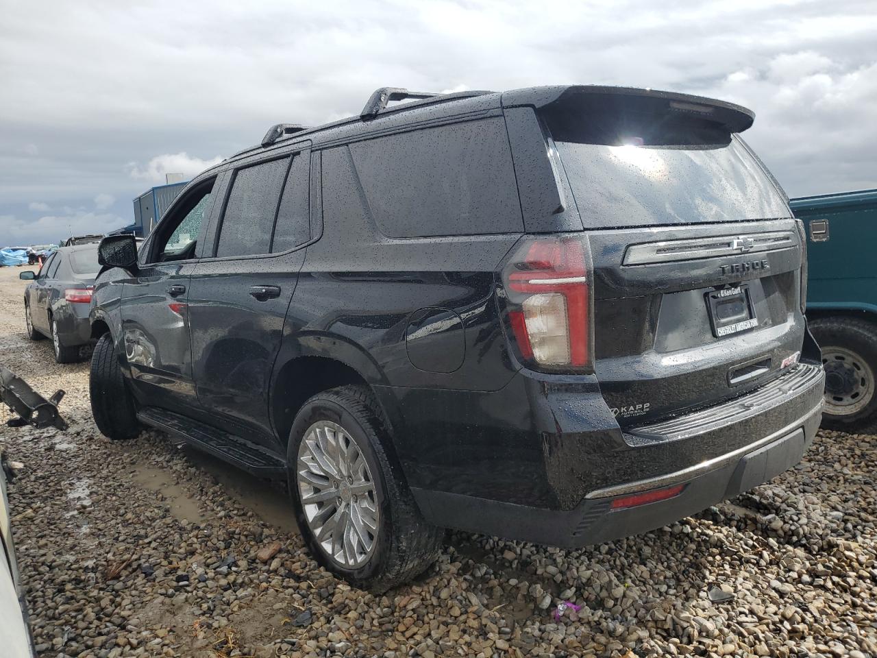 2021 Chevrolet Tahoe VIN 1GNSKRKD9MR175640 Copart auction photo, front end damage thumbnail 2