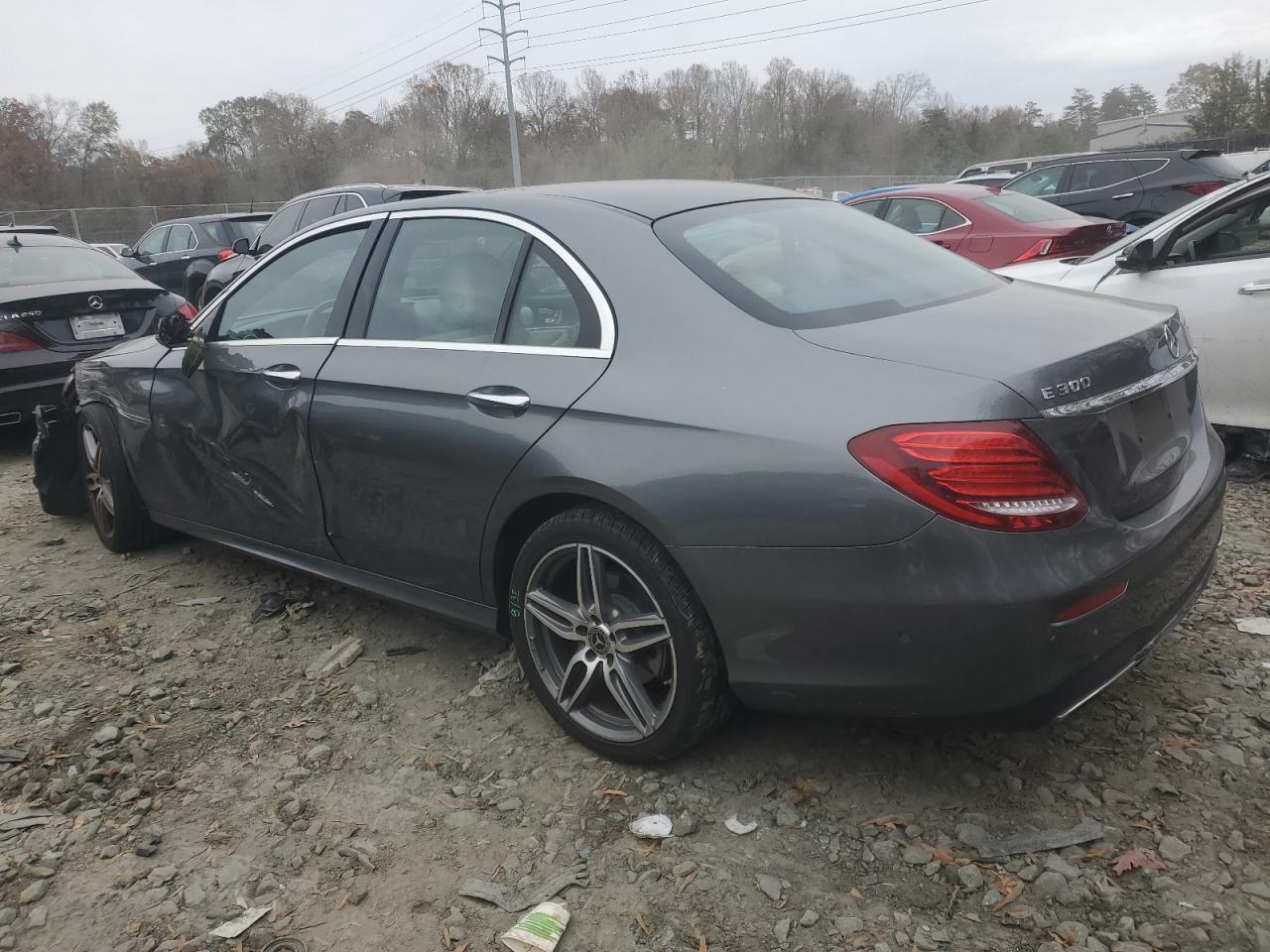 2018 Mercedes-Benz E-klasse VIN WDDZF4KB4JA390632 Copart auction photo, front end damage thumbnail 2