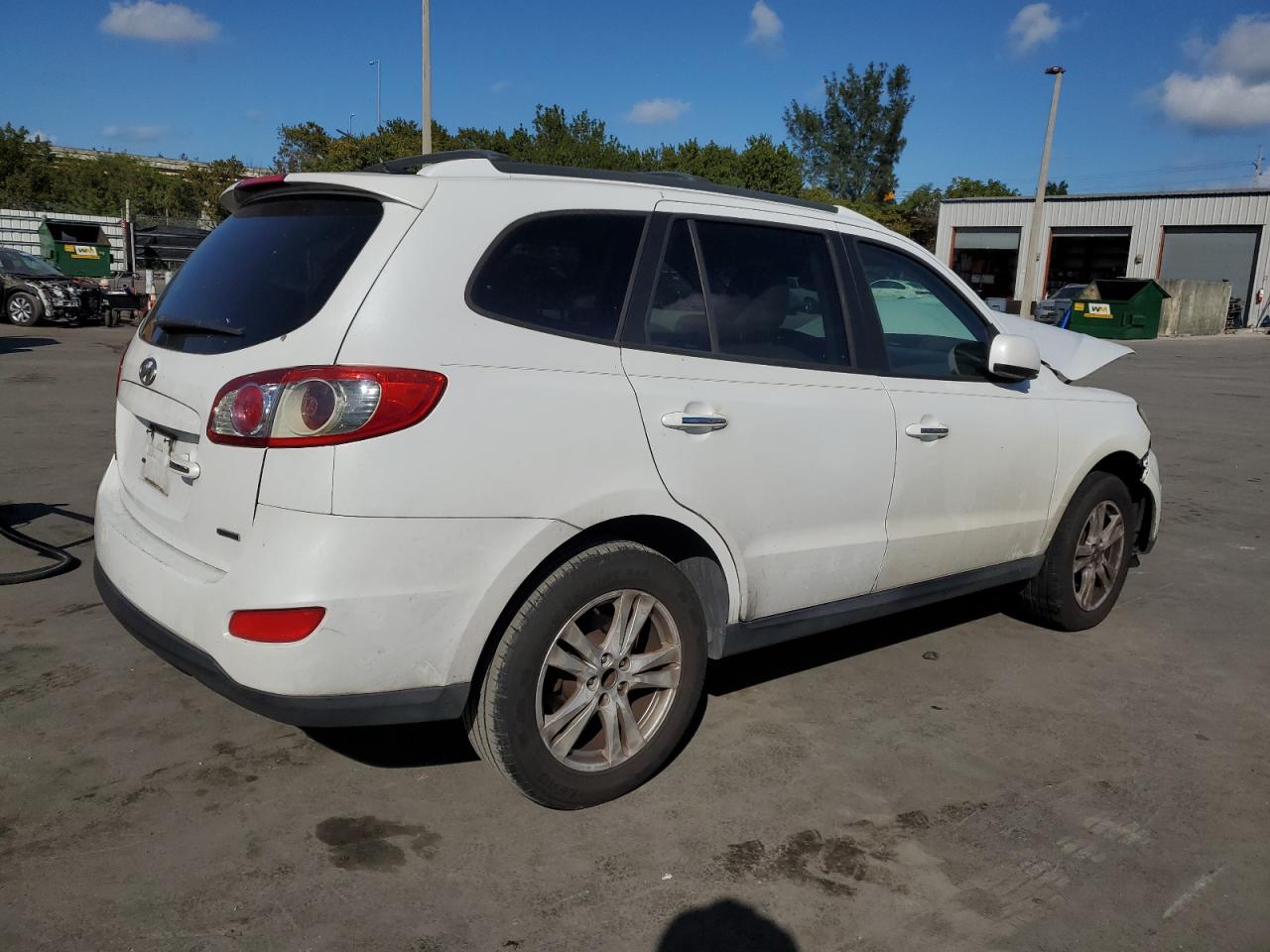 2012 Hyundai Santa Fe VIN 5XYZK3AB8CG135860 Copart auction photo, front end / mechanical damage thumbnail 3
