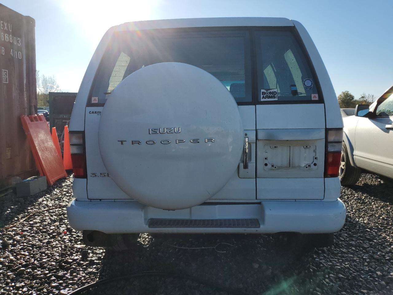 2002 Isuzu Trooper VIN JACDJ58X327J00096 Copart auction photo, front end damage thumbnail 6