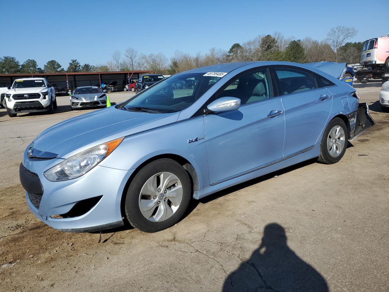 2015 Hyundai Sonata VIN KMHEC4A49FA119122 - Copart auction photo
