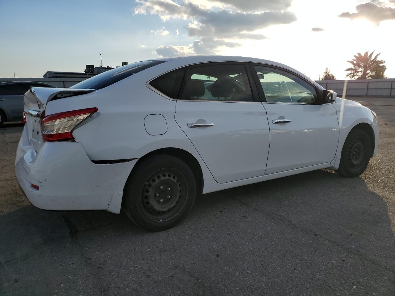 2015 Nissan Sentra VIN 3N1AB7AP5FY332603 Copart auction photo, rear end / minor dent/scratches damage thumbnail 3
