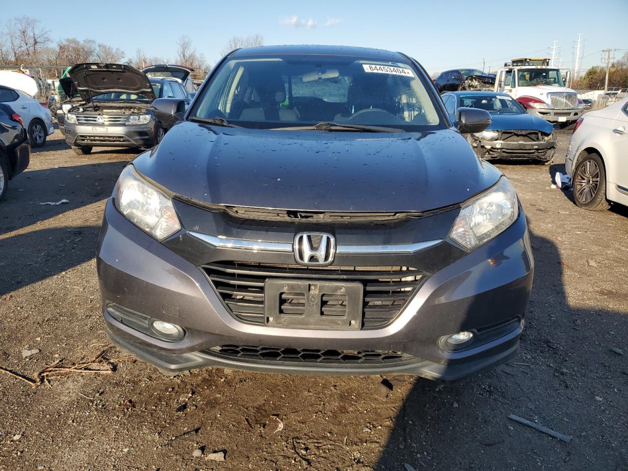 2017 Honda HR-V VIN 3CZRU6H54HM717566 Copart auction photo, side / rear end damage thumbnail 5