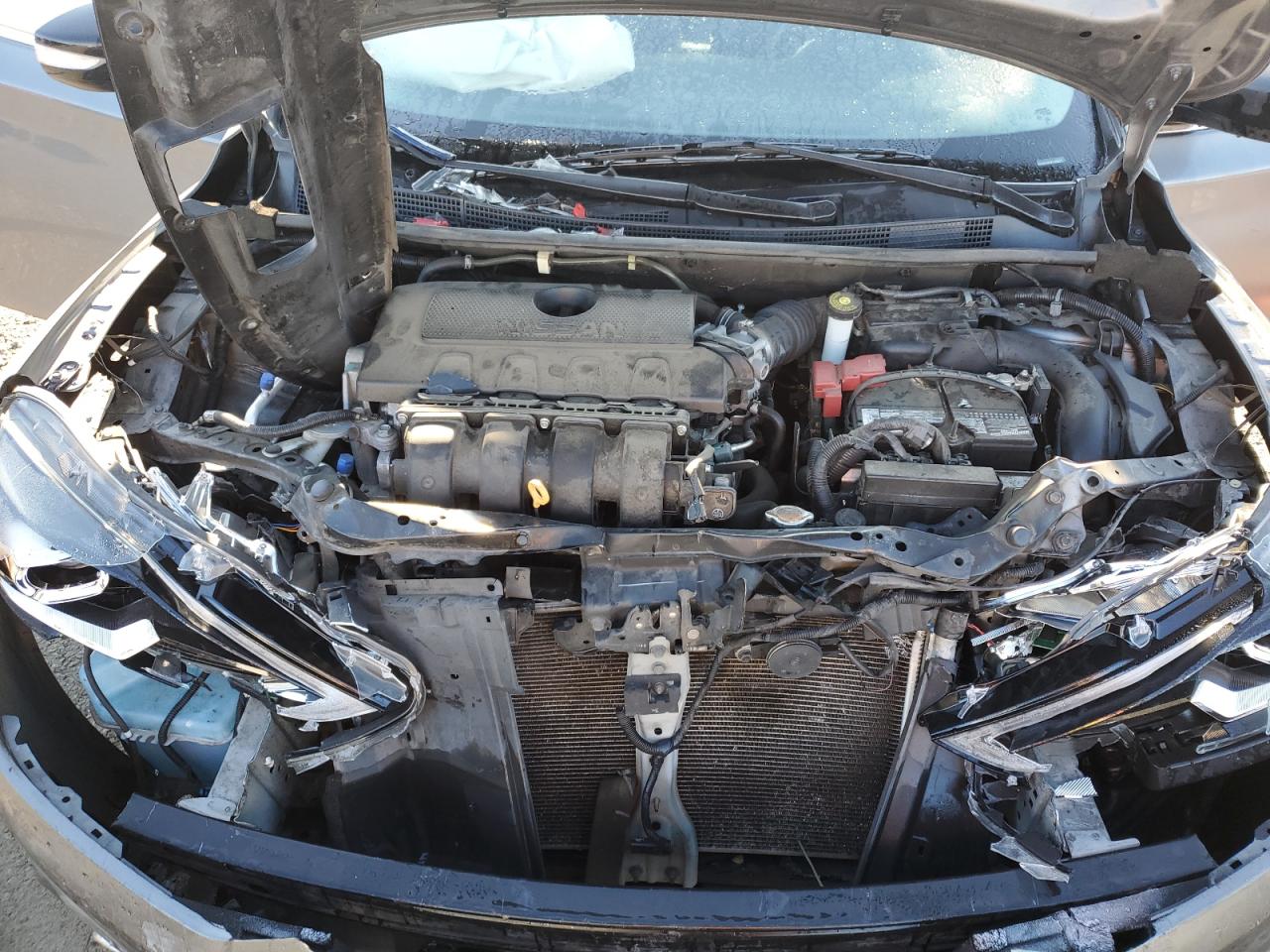2017 Nissan Sentra VIN 3N1AB7AP5HY390617 Copart auction photo, front end damage thumbnail 11