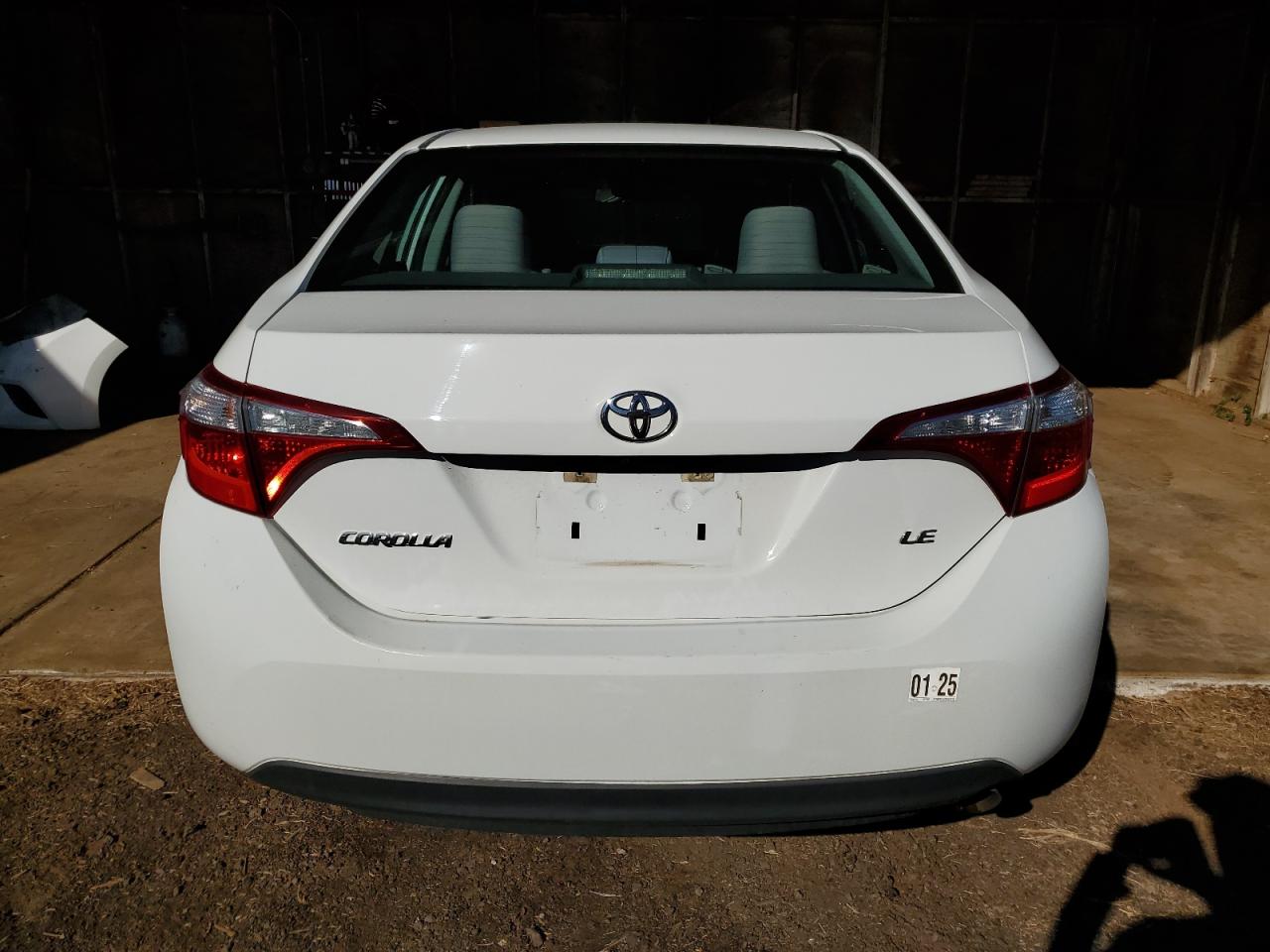 2016 Toyota Corolla VIN 5YFBURHE7GP403216 Copart auction photo, front end damage thumbnail 6