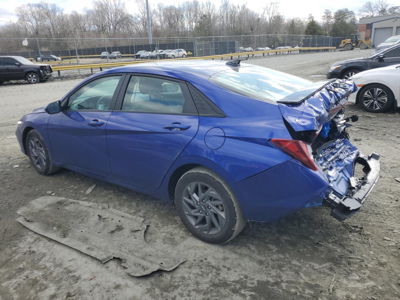 2024 Hyundai Elantra VIN KMHLM4DG4RU658809 Copart auction photo, rear end damage thumbnail 2