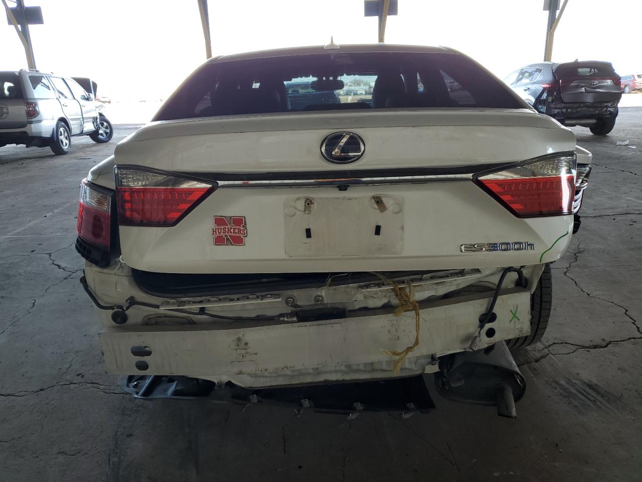 2013 Lexus ES VIN JTHBW1GG4D2000723 Copart auction photo, rear end damage thumbnail 6