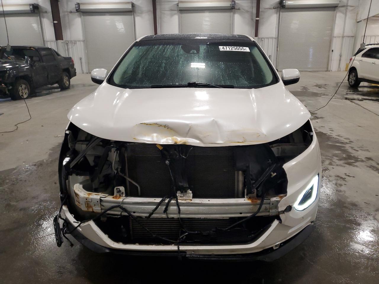 2015 Ford Edge VIN 2FMTK4AP2FBB97816 Copart auction photo, front end damage thumbnail 5