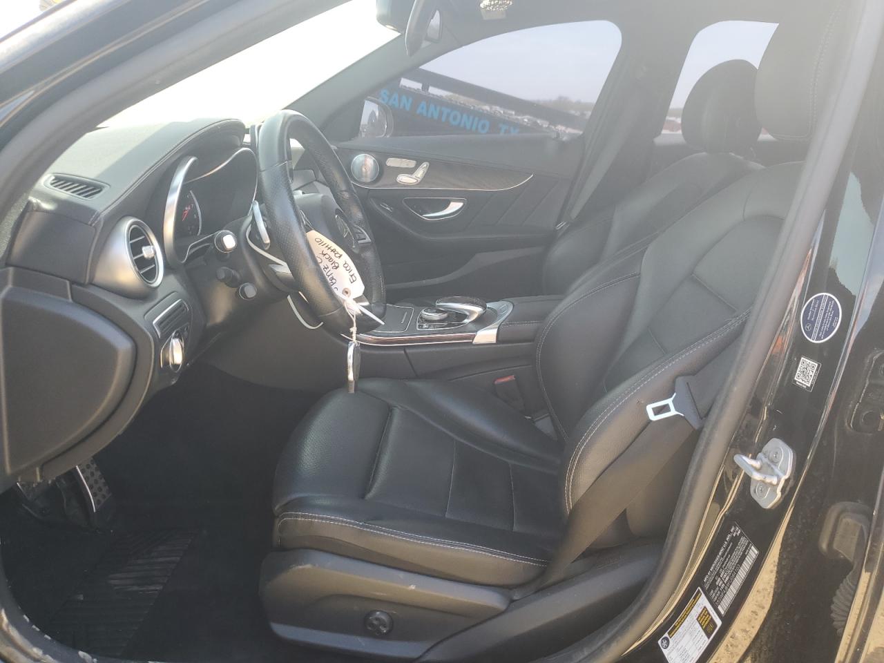 2015 Mercedes-Benz C-klasse VIN 55SWF4JB9FU084103 Copart auction photo, front end / minor dent/scratches damage thumbnail 7