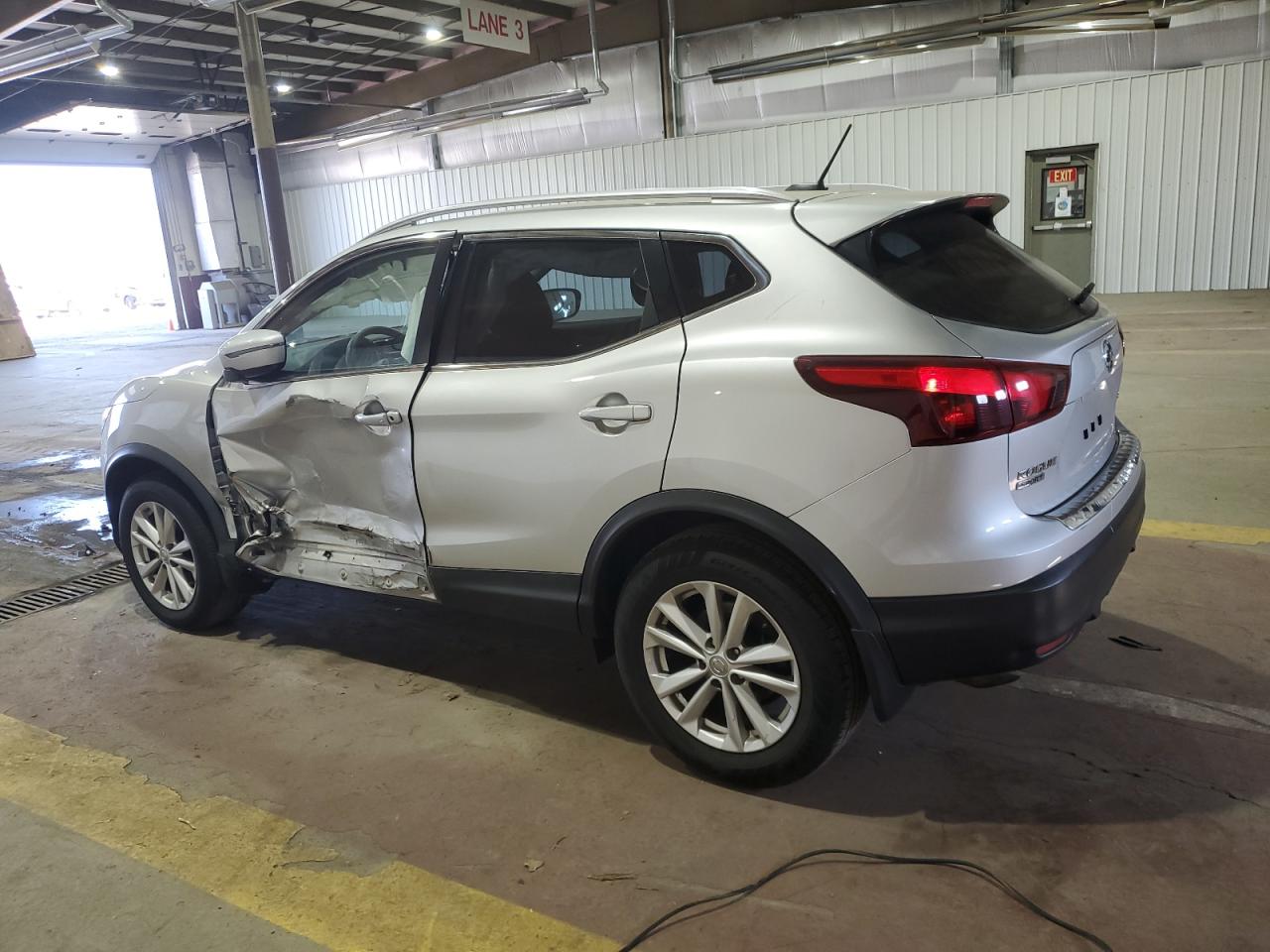 2017 Nissan Rogue VIN JN1BJ1CR7HW137969 Copart auction photo, side damage thumbnail 2