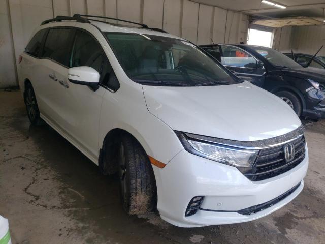2022 Honda Odyssey VIN 5FNRL6H81NB067047 Copart auction photo, all over / undercarriage damage thumbnail 4