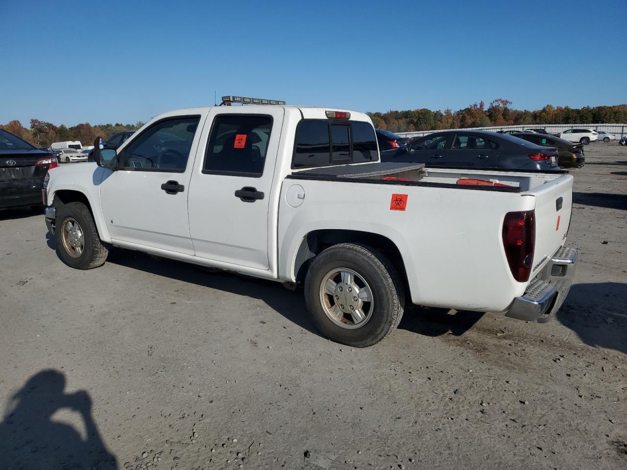 2008 GMC Canyon VIN 1GTCS13E188180364 Copart auction photo, front end / water/flood damage thumbnail 2