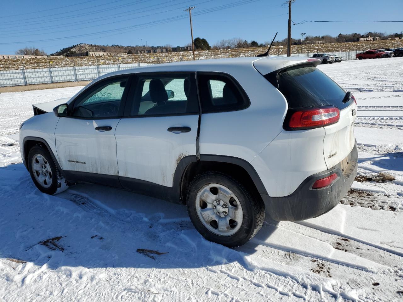 2014 Jeep Grand Cherokee VIN 1C4PJMABXEW213674 Copart auction photo, front end damage thumbnail 2