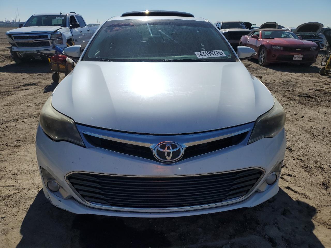 2013 Toyota Avalon VIN 4T1BK1EB2DU008758 Copart auction photo, front end / minor dent/scratches damage thumbnail 6