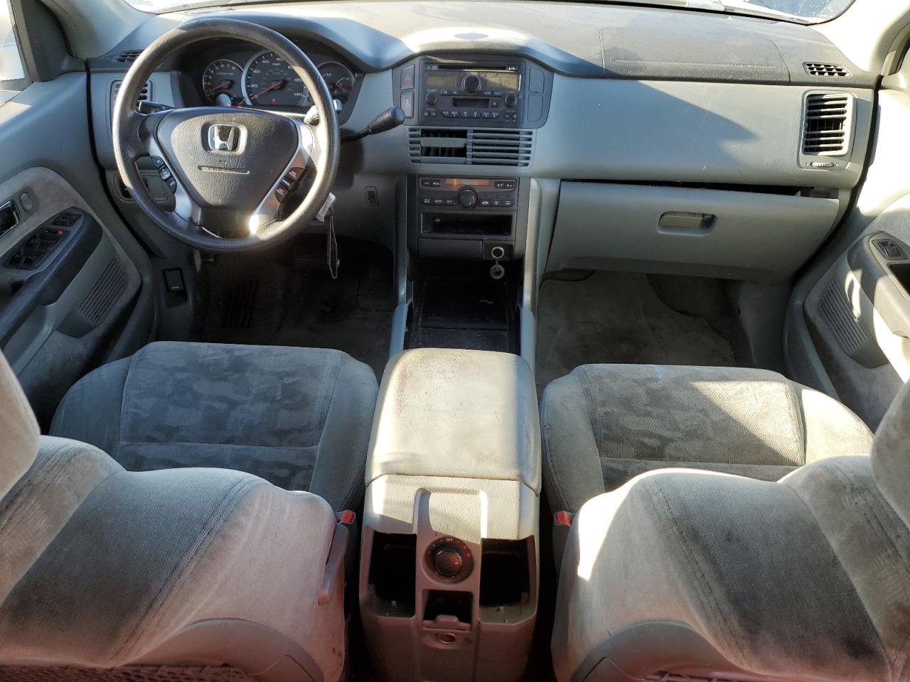 2003 Honda Pilot VIN 2HKYF18463H514246 Copart auction photo, burn damage thumbnail 8