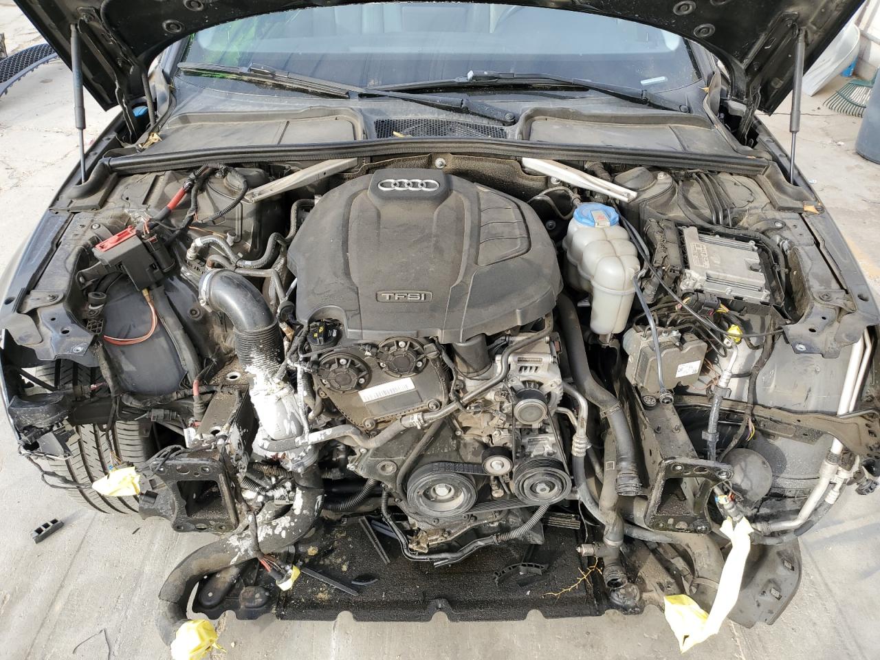 2018 Audi A4 VIN WAUKMAF46JA109360 Copart auction photo, front end damage thumbnail 11