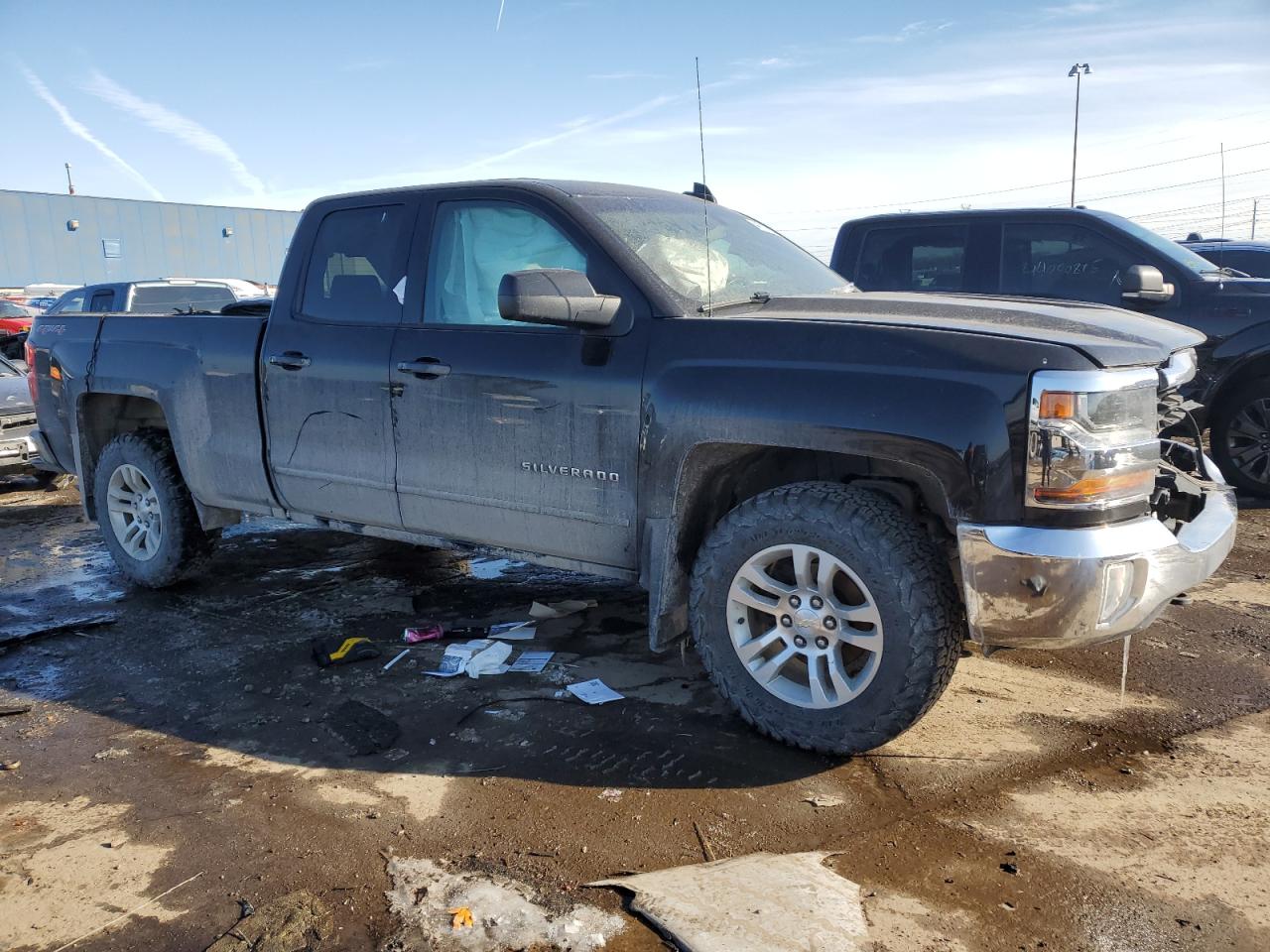 2016 Chevrolet Silverado VIN 1GCVKREC8GZ265648 Copart auction photo, front end / rear end damage thumbnail 4