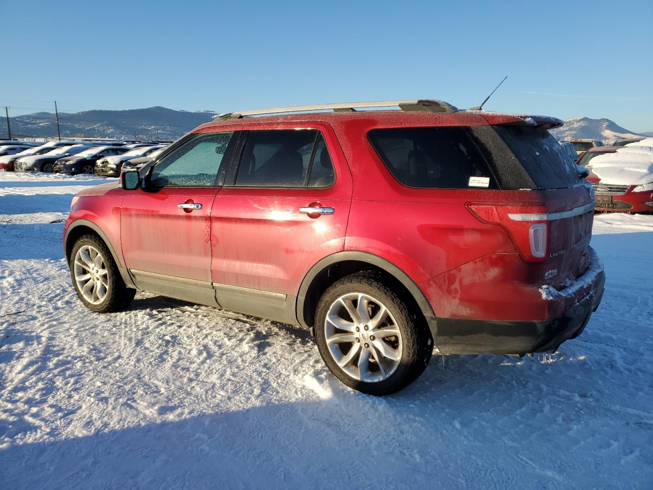 2013 Ford Explorer VIN 1FM5K8F86DGA99668 Copart auction photo, rear end / minor dent/scratches damage thumbnail 2