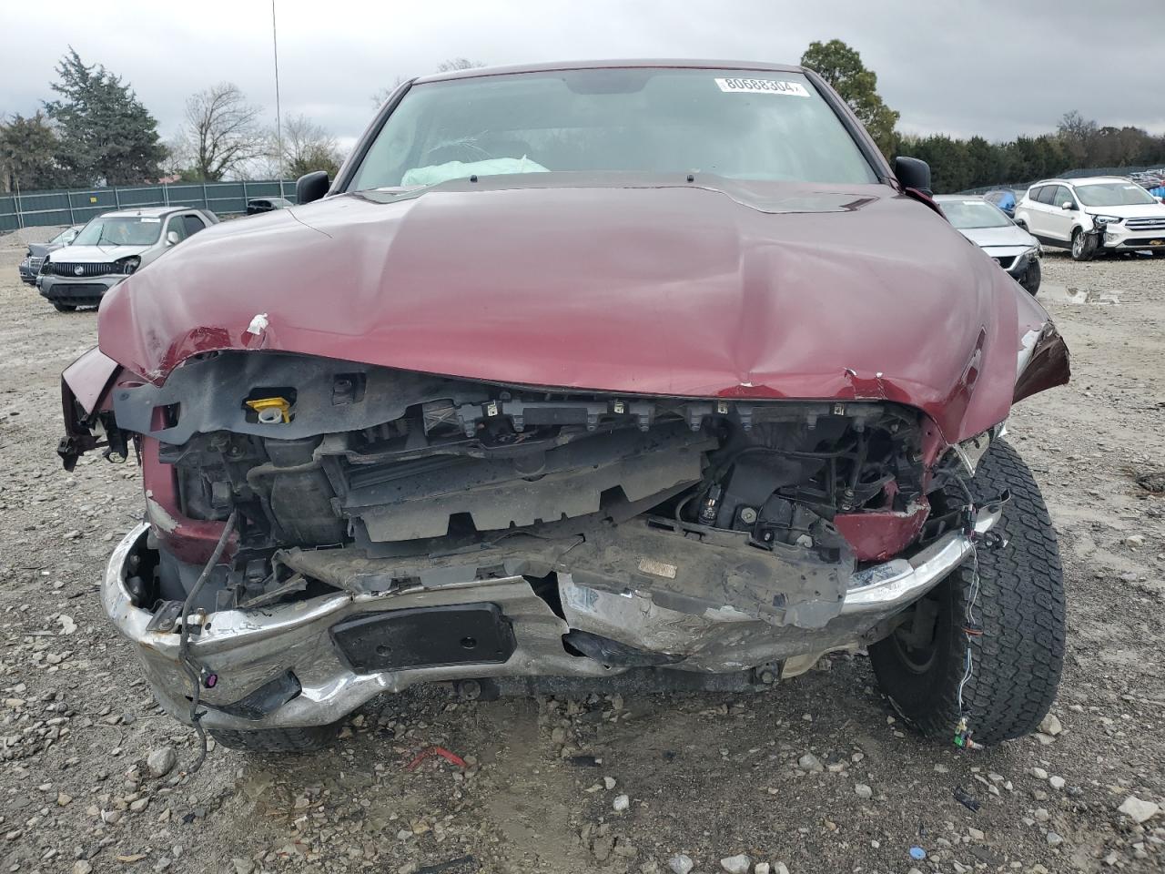 2019 RAM 1500 VIN 1C6RR7FT6KS532911 Copart auction photo, front end damage thumbnail 5