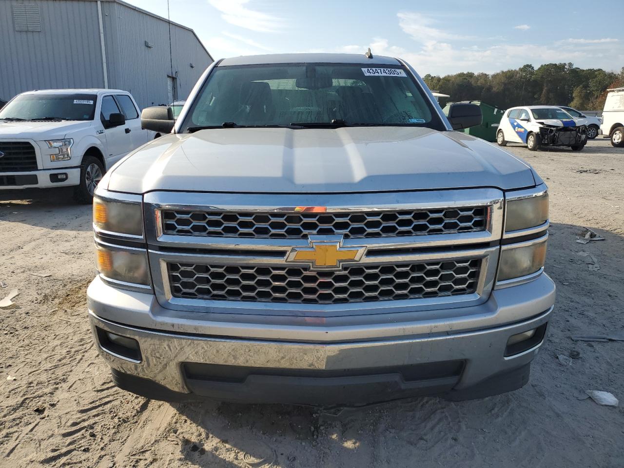 2014 Chevrolet Silverado VIN 3GCPCRECXEG217152 Copart auction photo, side / rear end damage thumbnail 5