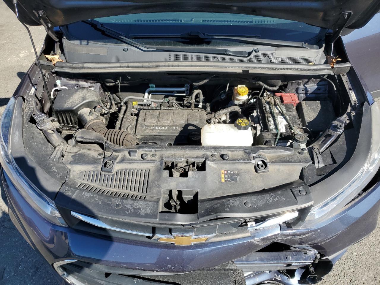 2018 Chevrolet Trax VIN 3GNCJKSB5JL414374 Copart auction photo, front end / rear end damage thumbnail 12