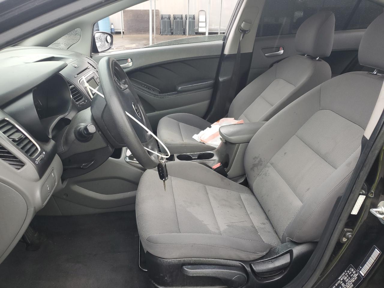 2017 KIA Forte VIN 3KPFK4A72HE039599 Copart auction photo, rear end damage thumbnail 7