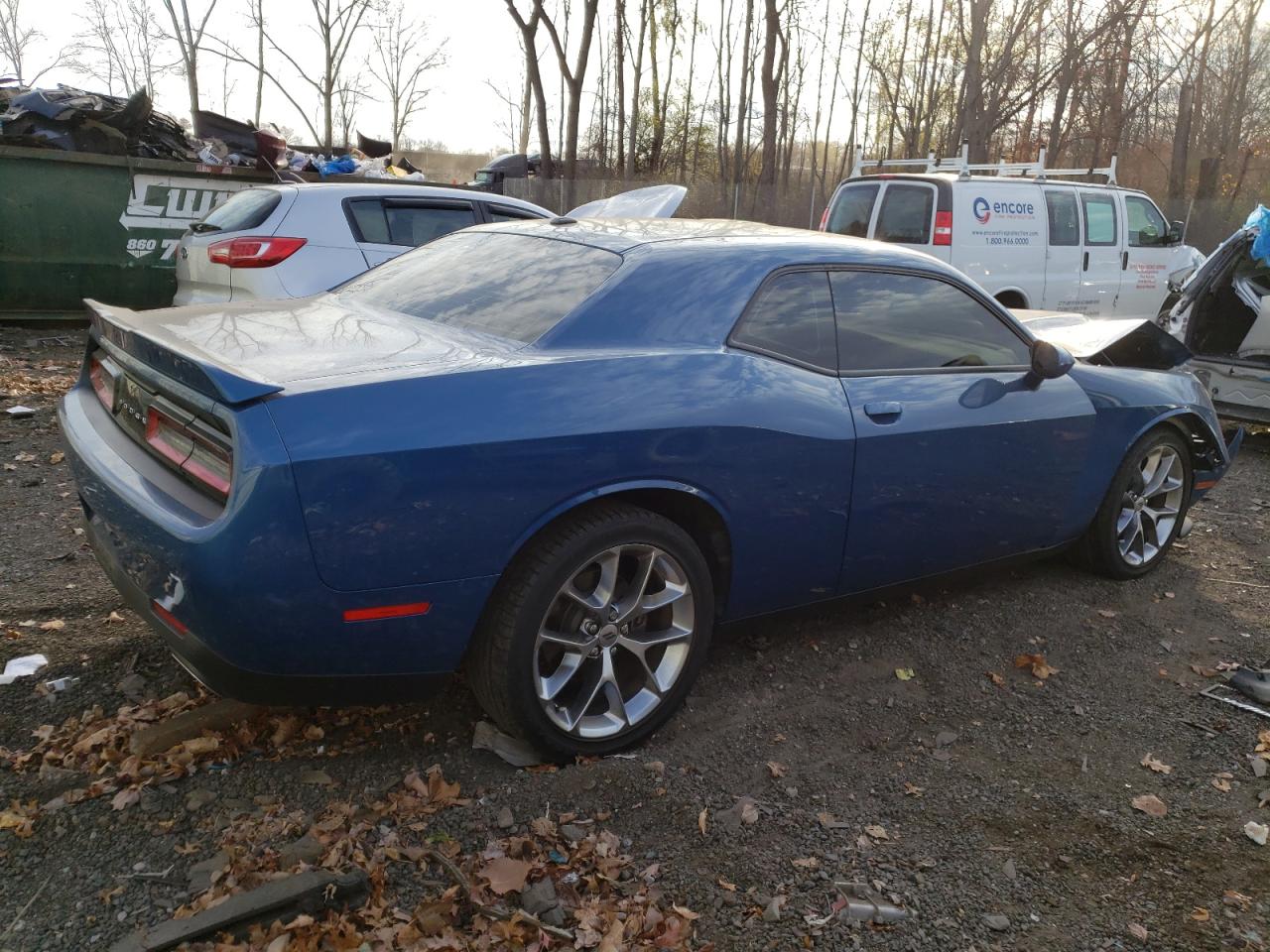 2021 Dodge Challenger VIN 2C3CDZJG6MH649776 Copart auction photo, front end damage thumbnail 3