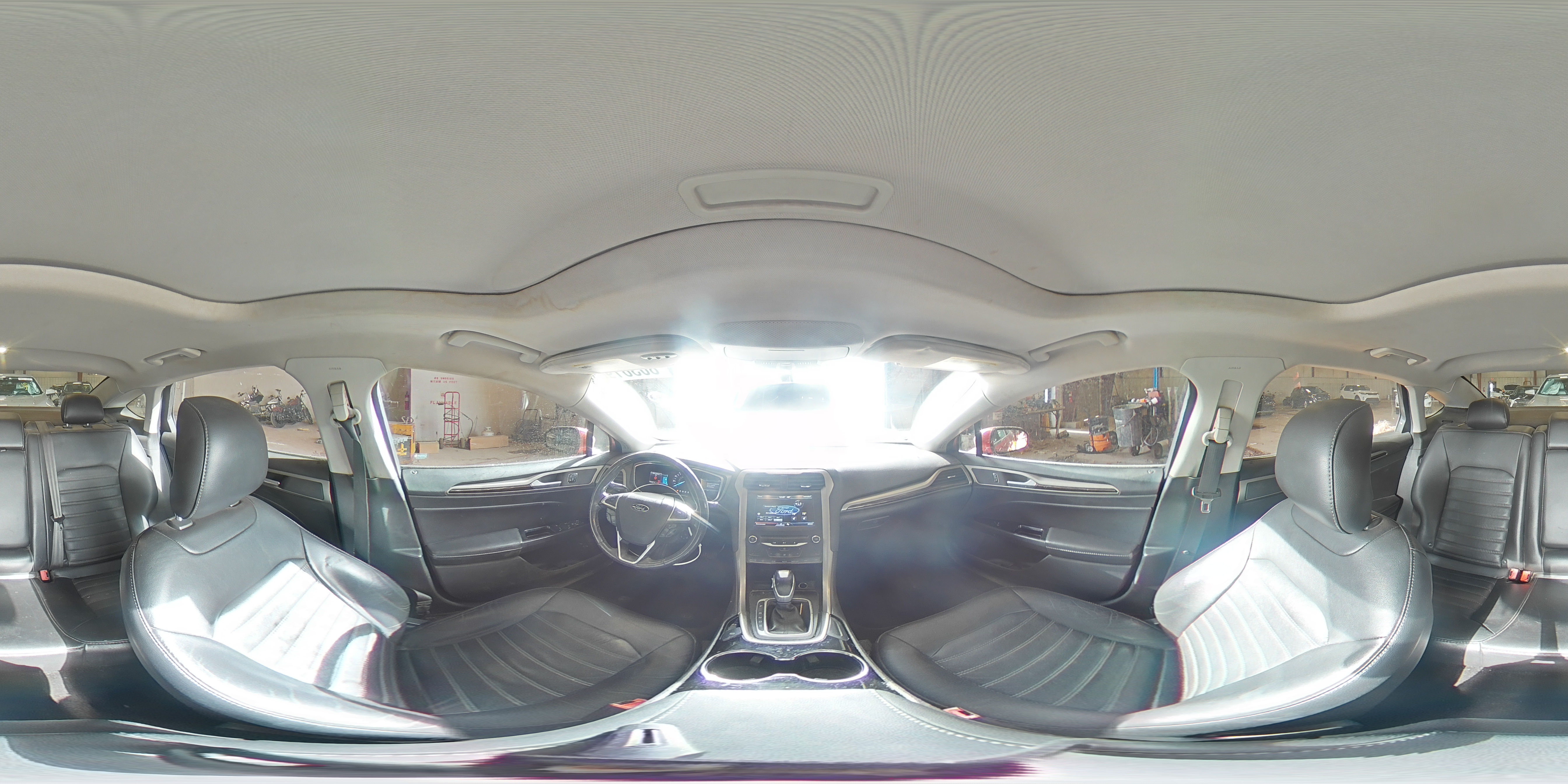 2014 Ford Fusion VIN 3FA6P0HD9ER280477 Copart auction photo, front end damage thumbnail 14